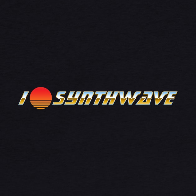 I Heart Synthwave by GloopTrekker